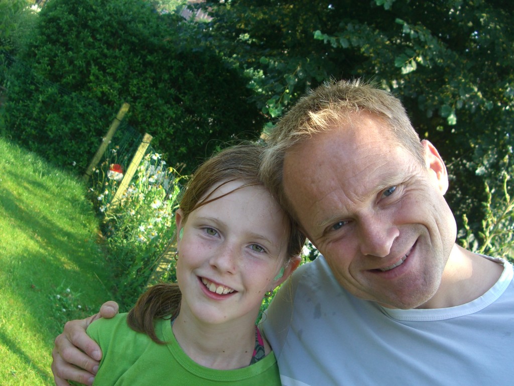 Samen in de tuin