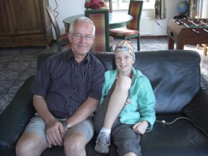 Opa Maas de taxi voor vandaag