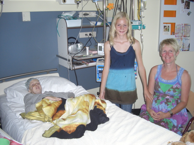 Sem op bezoek bij Eva