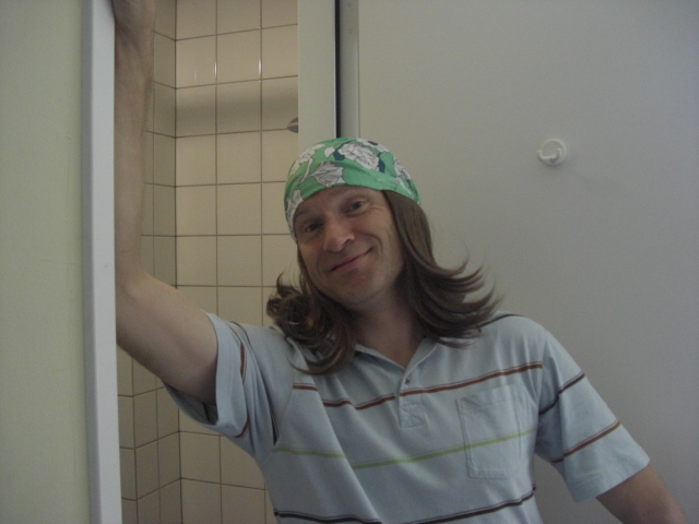 Ook ik moest dit proberen, staat ook mij best goed toch?